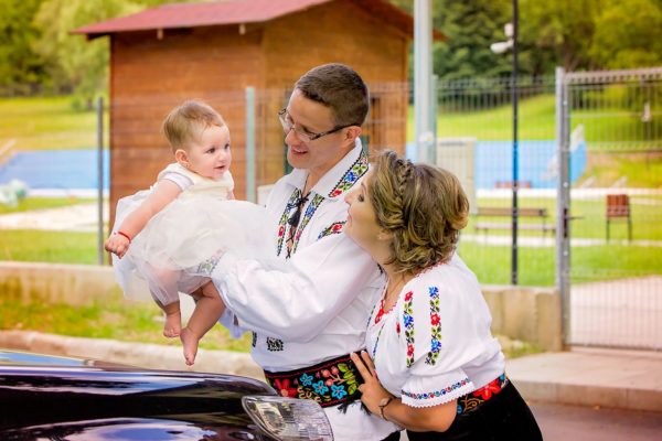 Traditional Romanian Christening