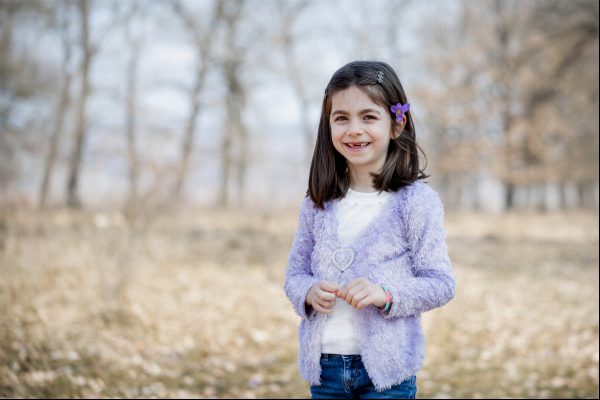 Fotosession Mit Blumen Von Krokussen