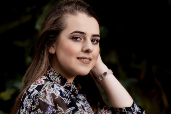 Portrait of a young woman